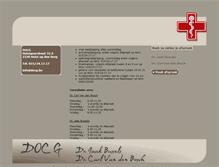 Tablet Screenshot of docg.be